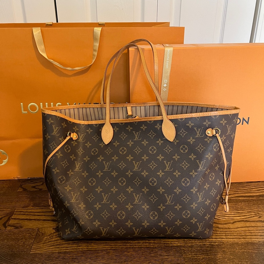Authentic Louis Vuitton Neverfull GM monogram